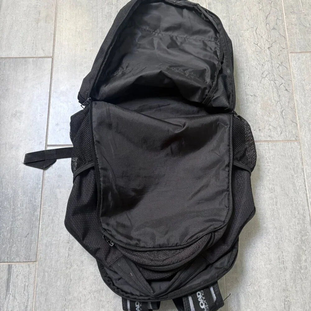 Adidas Unisex Backpack Lots of Pockets Computer Storage Black OS